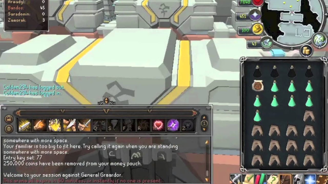 Runescape 2013 Bandos Instances update! - YouTube