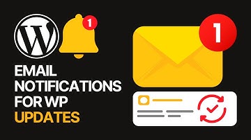 ☝️ How to Setup Email Notifications for WordPress Updates? Free Solution Tutorial 📧