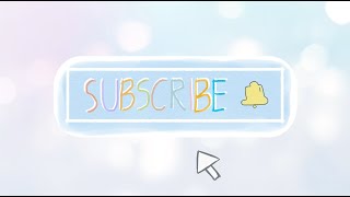 New Pastel Subscribe Button l Copyright free Green screen YouTube Subscribe button