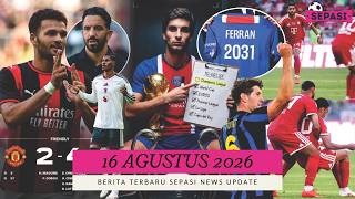 AKHIRNYA PSG Kunci Ferran Torres🥳MU Kena Comeback Mantan Nih😁Respect Saibari🙏Drama Bursa Tranfers😎