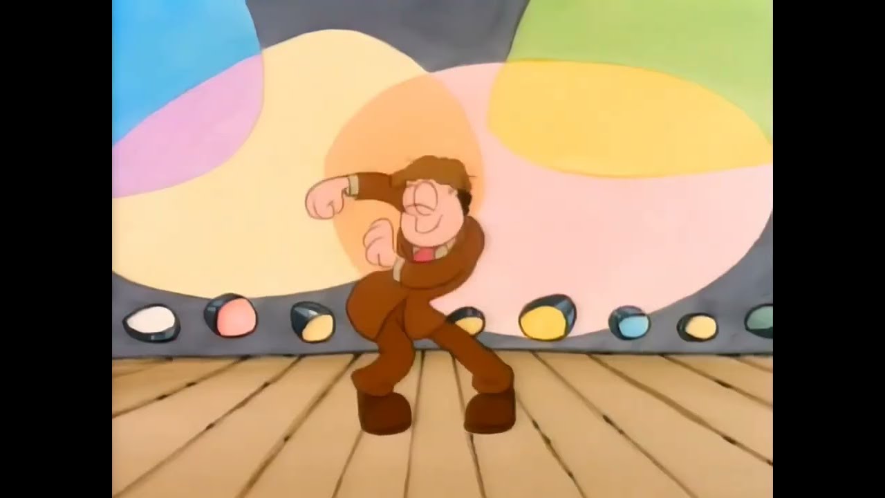 Jon Arbuckle dancing to Fantasy by Meiko Nakahara