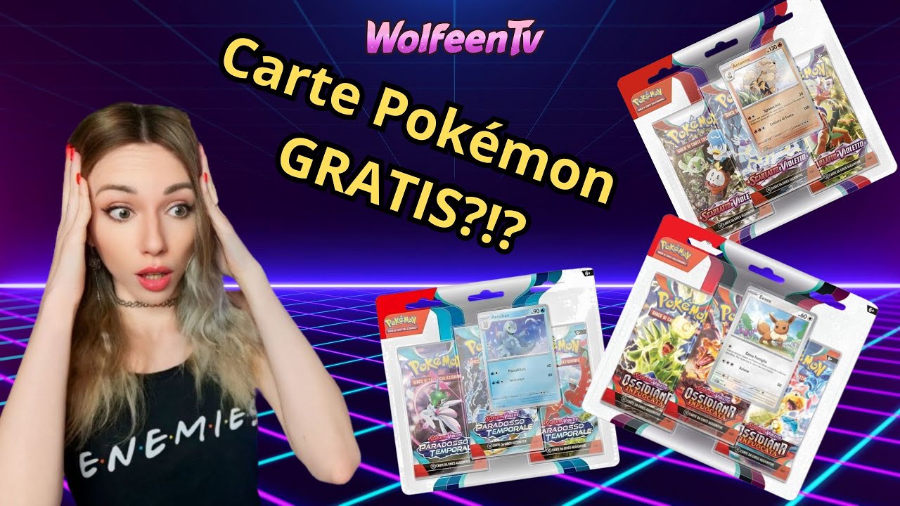Carte Pokémon GRATIS?!? Nuova promozione con blister in omaggio! - WolfeenTv