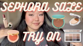 Sephora Spring Savings Event Try On | A Chill GRWM