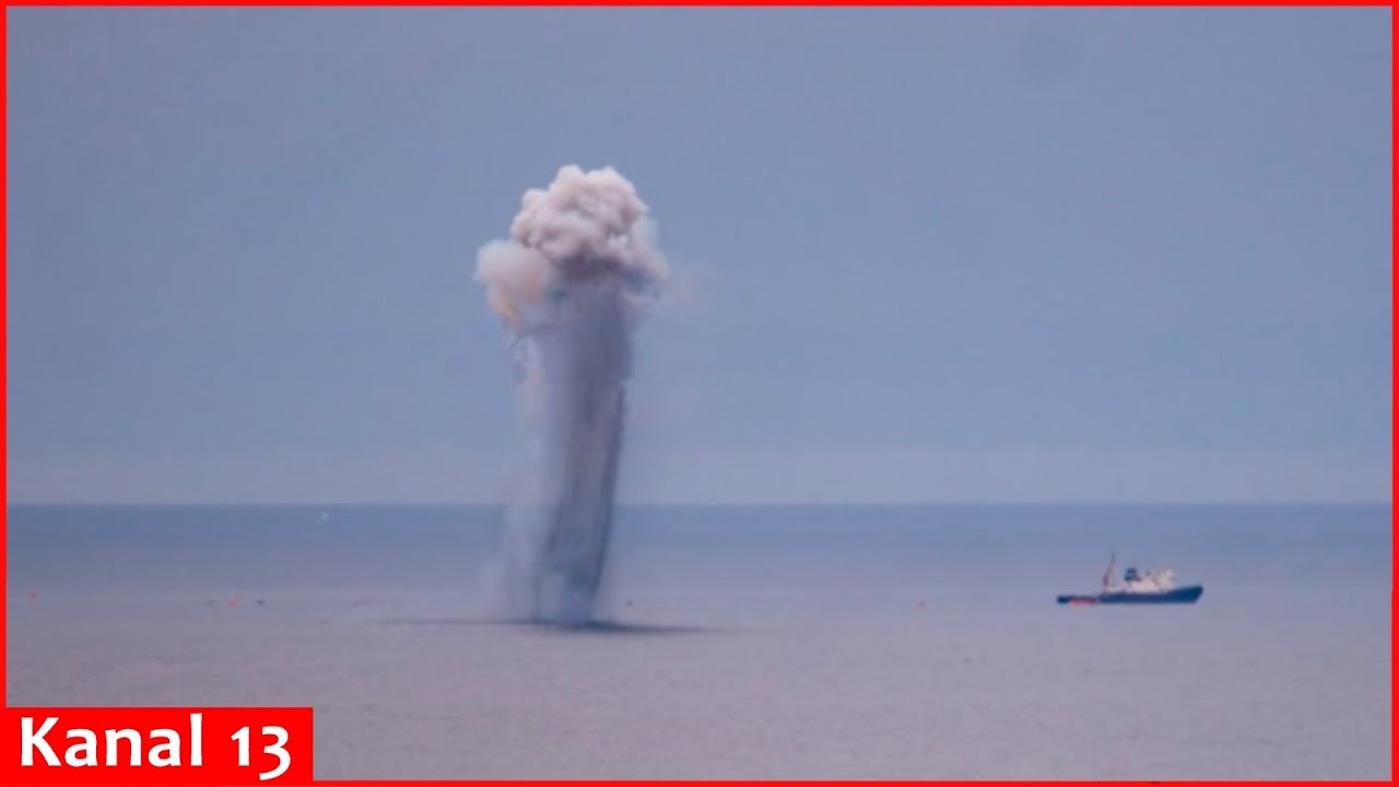 Ukraine sank Russian ship Caesar Kunikov in the Black Sea by shooting it with drones