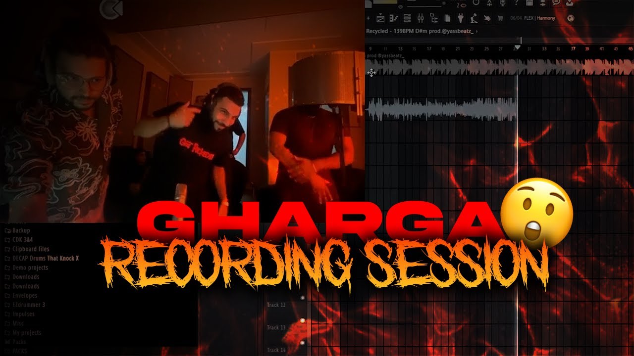 Gharga RECORDING SESSION with ELMO3