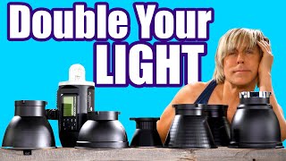 Double Your Light with Simply A Reflector