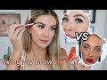TRYING TO GET MODEL BROWS 4 WAYS | leighannsays | LeighAnnSays