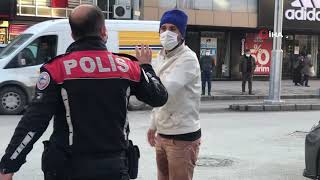 Erzincanda Alkollü Şahıs Polisleri Çileden Çıkardı