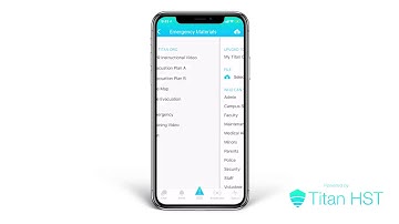 Titan HST  Admin Emergency Materials Tutorial