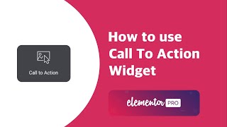 How to use Call To Action Widget in Elementor | EducateWP 2022