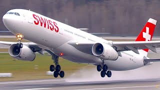 Now THIS was EXCITING | Zurich Airport Plane Spotting | 4K