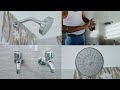 How To Install Bathroom Water tap and shower fitting process