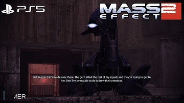 Mass Effect 2 Legendary Edition Remastered - Geth Colossus Boss Fight 1080p PS5