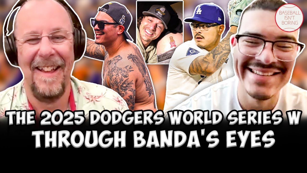 Anthony Banda On Dodgers World Series Win, Parade, And Kike's Tattoo Photo | Baseball Isn't Boring