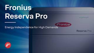 Fronius Reserva Pro Energy Independence For High Demands