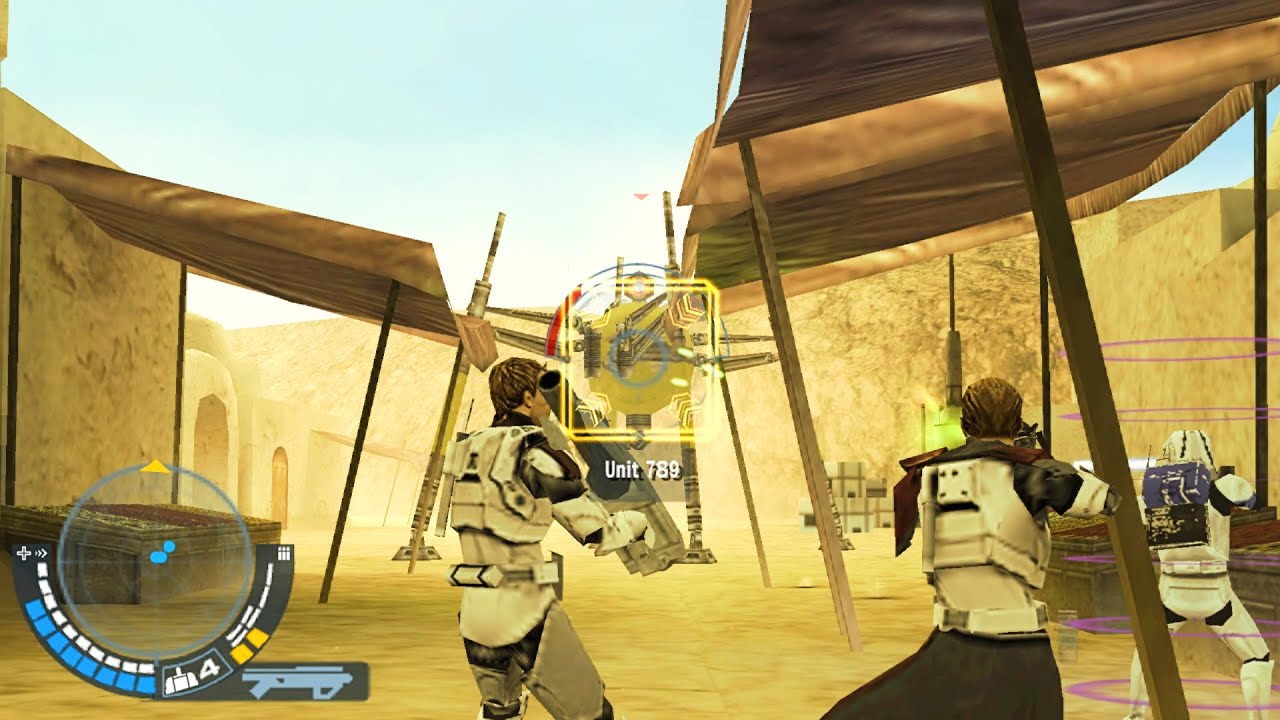 Star Wars Battlefront: Elite Squadron PSP Walkthrough # 2 - YouTube