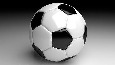 Blender Tutorial: Soccer Ball with Stitching