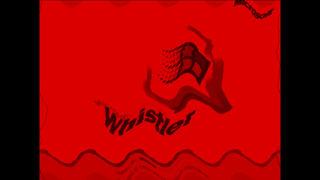 Windows Whistler Startup Effects (Mario Buitron's Third Preview)