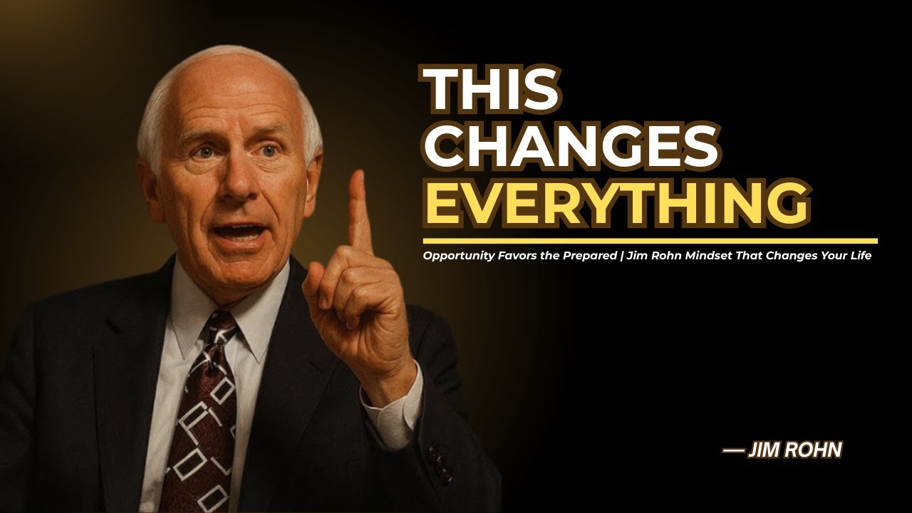 Opportunity Favors the Prepared | Jim Rohn Mindset That Changes Your Life  