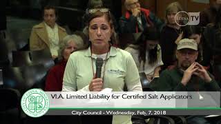 Edina City Council Meeting / February 7, 2018