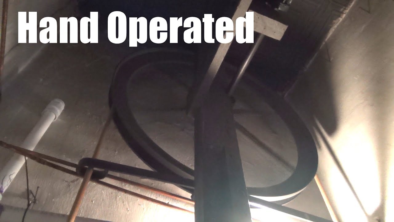 Исторический неэлектрический грузовой лифт Сиднея 1903 года