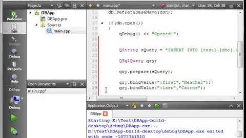 C   Qt 53   QSQLQuery prepare and bindValue