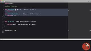 28 - Introduction to Swift | Arabic | Function | Nested Functions