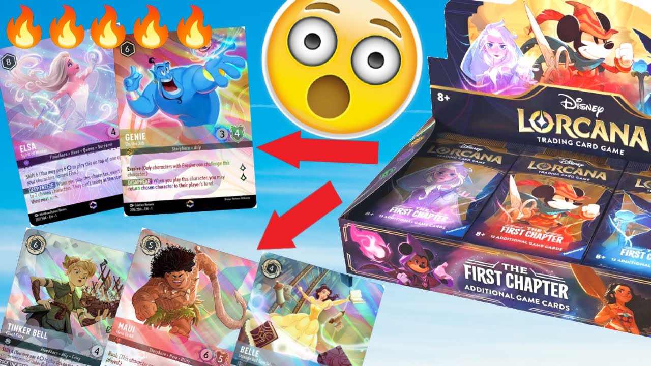 how many cards in lorcana booster box Disney Lorcana: Rise of the Floodborn Sleeved Booster Pack Case (42 Packs) main image 1