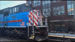 3 Metra Trains at Northbrook on March 25th 2026