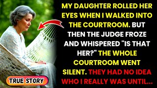 My Daughter Mocked Me in Court—The Judge Froze When He Saw Me. No One Knew Who I Really Was Until…