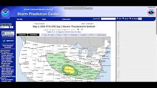 Spc Day 3 Severe Weather Outlook May 2 2020