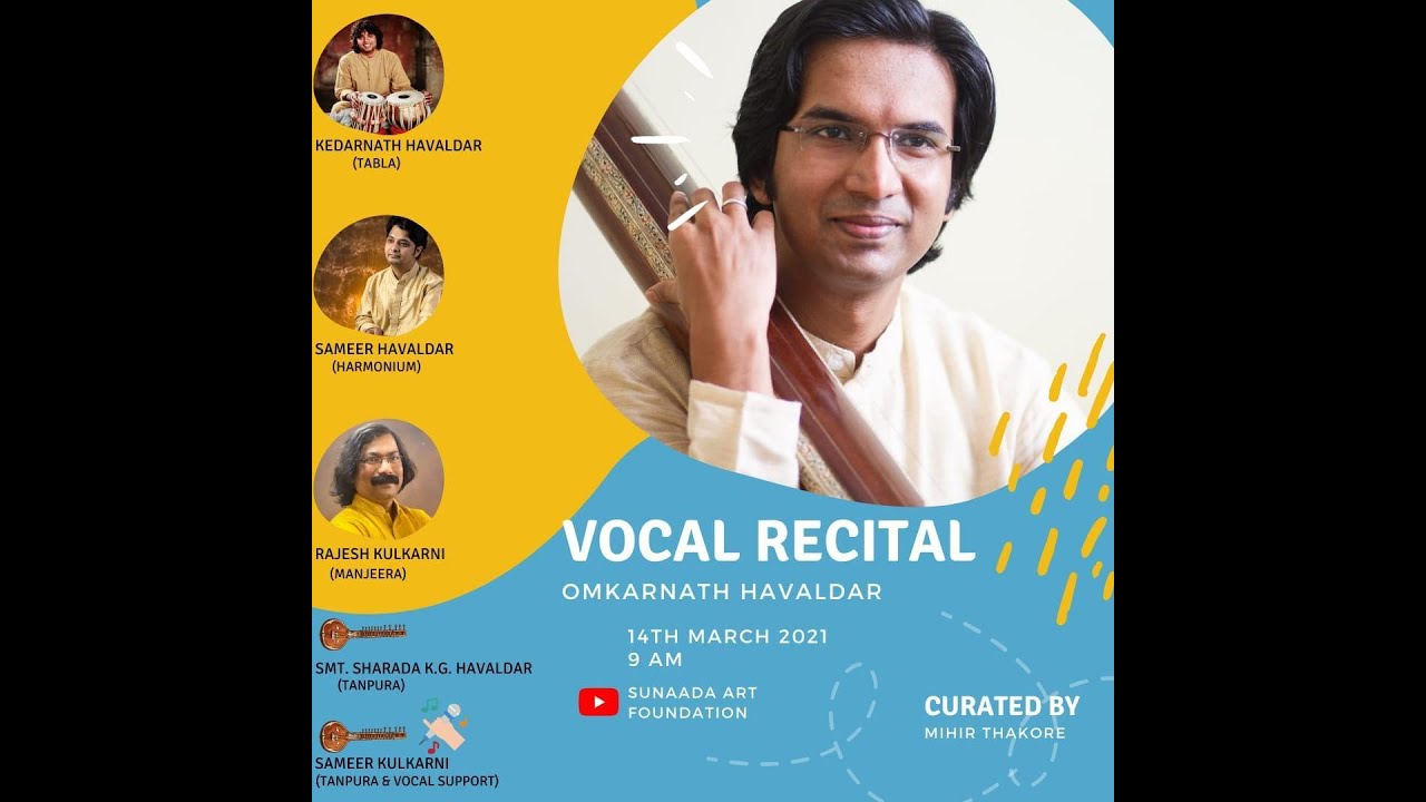Omkarnath Havaldar - Hindustani Classical Vocal Recital