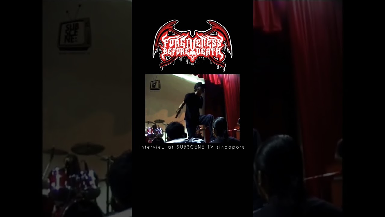 Forgiveness Before Death Interview At SUBSCENE TV singapore