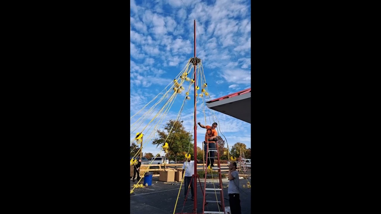 Telescopic center pole