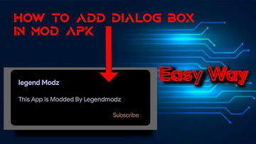 how to add dialog box in any app 😎