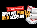 Captive Portal And application time to live