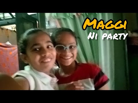🤑આજે મારી ઘરે આવી મારી સૌથી વધારે પ્રિય મિત્ર તેની સાથે અમે બંનેએ ભેગા મળી મેગી બનાવી🍝