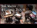 New studio tour with jeff watts  watts weekly