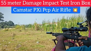 60 Yard Camstar PXi Pcp Rifle Impact Damage💥