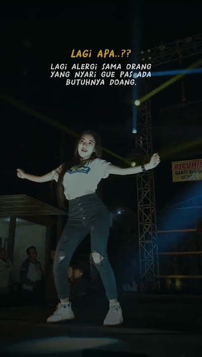 ternyata dia bukan hanya seorang dancer tetapi juga seorang penyanyi   ibu guru #delapoyz #biduan