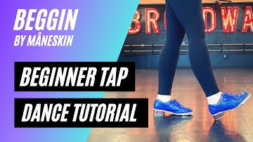 BEGINNER TAP DANCE TUTORIAL | "Beggin" by Måneskin | Step-by-Step & Easy, Great for Beginners!