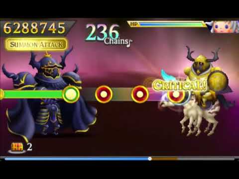 [シアトリズムFFカーテンコール] リヴァイアサン戦 - チョコボの不思議なダンジョン 時忘れの迷宮 (ただのフルチェイン)