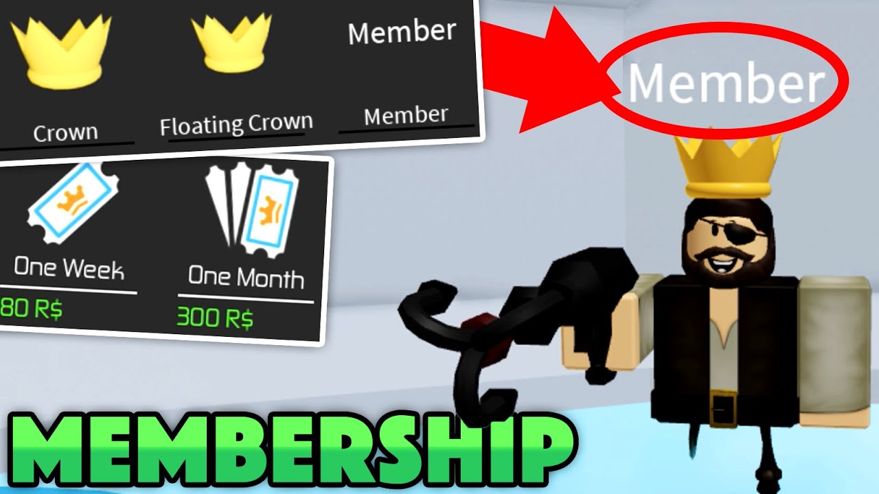 Membership In Tower Of Hell 300 Robux Roblox Youtube - roblox com membership