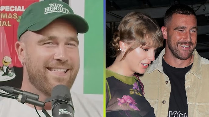 Travis Kelce Says He 'Doesn't Know' How Taylor Swift Became His Girlfriend  - YouTube