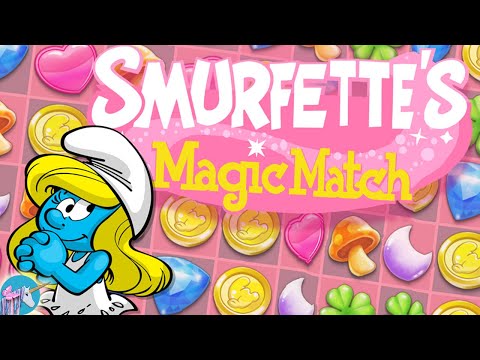 Smurfette's Magic Match gameplay