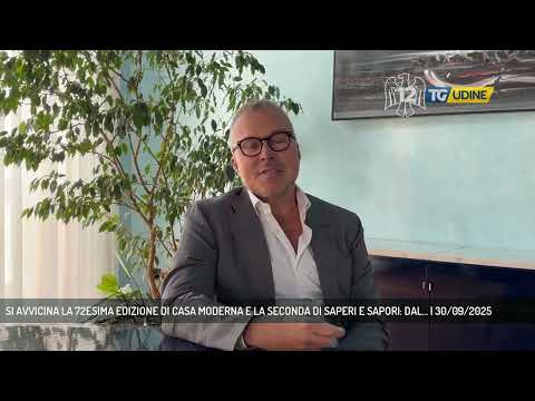 SI AVVICINA LA 72ESIMA EDIZIONE DI CASA MODERNA E LA SECONDA DI SAPERI E SAPORI: DAL... | 30/09/2025