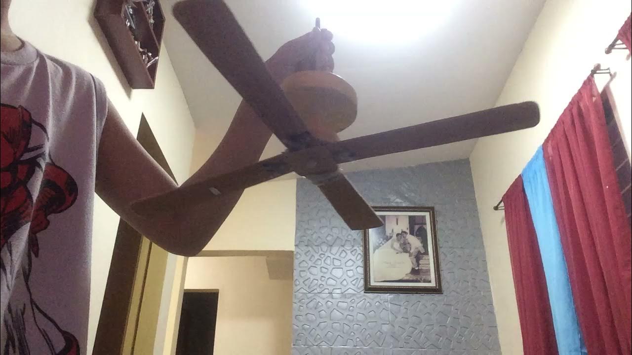 Ceilling fan wobbles a little YouTube