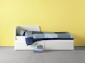 IKEA FLEKKE Daybed with 2 Drawers/2 Mattresses