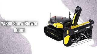 YARBO Snow Blower Robot Review | 24/7 Autonomous Robotic Snowblower!