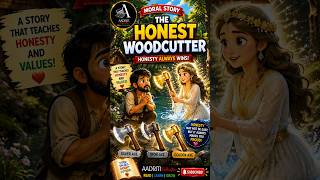 🪓 The Honest Woodcutter | Honesty Always Wins! 🌟 | Moral Story for Kids